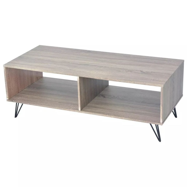 ТВ шкаф или маса за кафе vidaXL, 110х50х40 см, сив