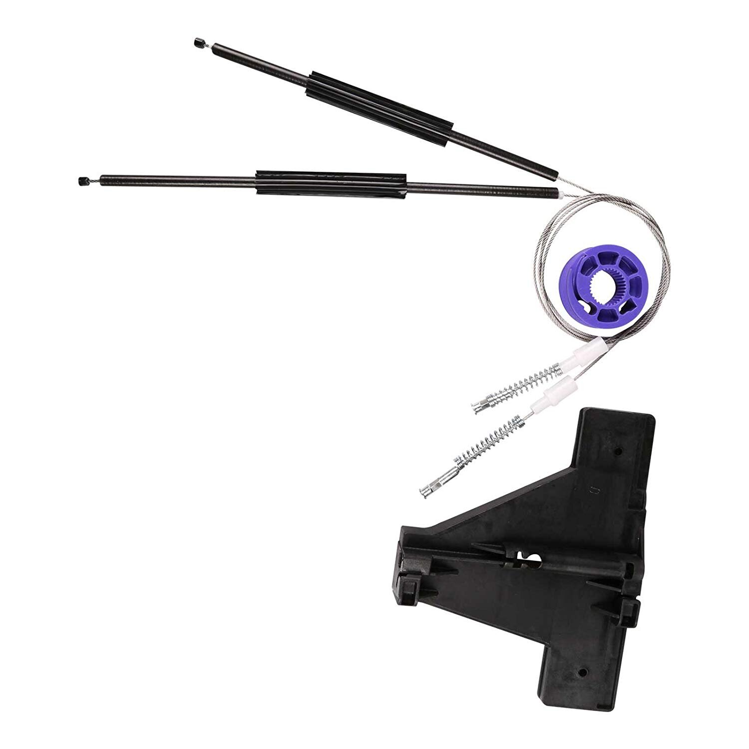 Kit reparatie macara geam electric Audi A3 04-09 (dreapta-spate)