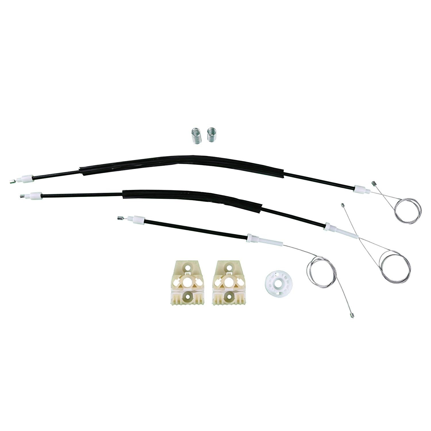 Kit reparatie macara geam electric Volkswagen Golf 5, 2/3 portiere 04-09 (stanga-fata)