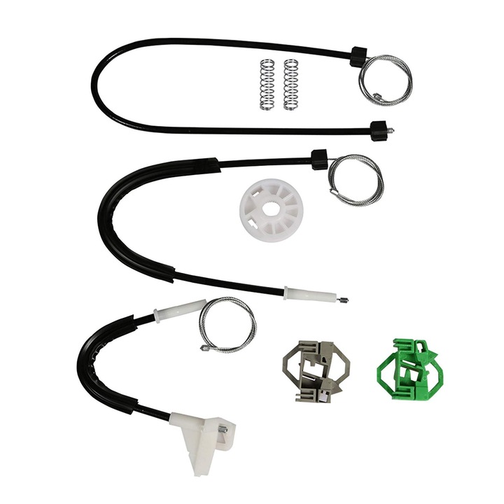 Kit reparatie macara geam electric Seat Cordoba 93-02/ Seat Ibiza 93-01/ Seat Inca 95-03 (stanga-fata)