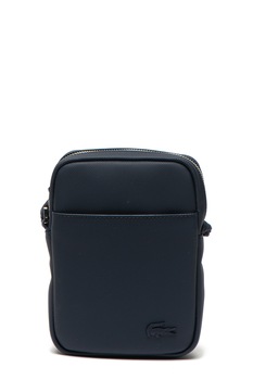 Lacoste, Geanta crossbody de piele ecologica, Bleumarin Lacoste, Geanta crossbody de piele ecologica, Bleumarin