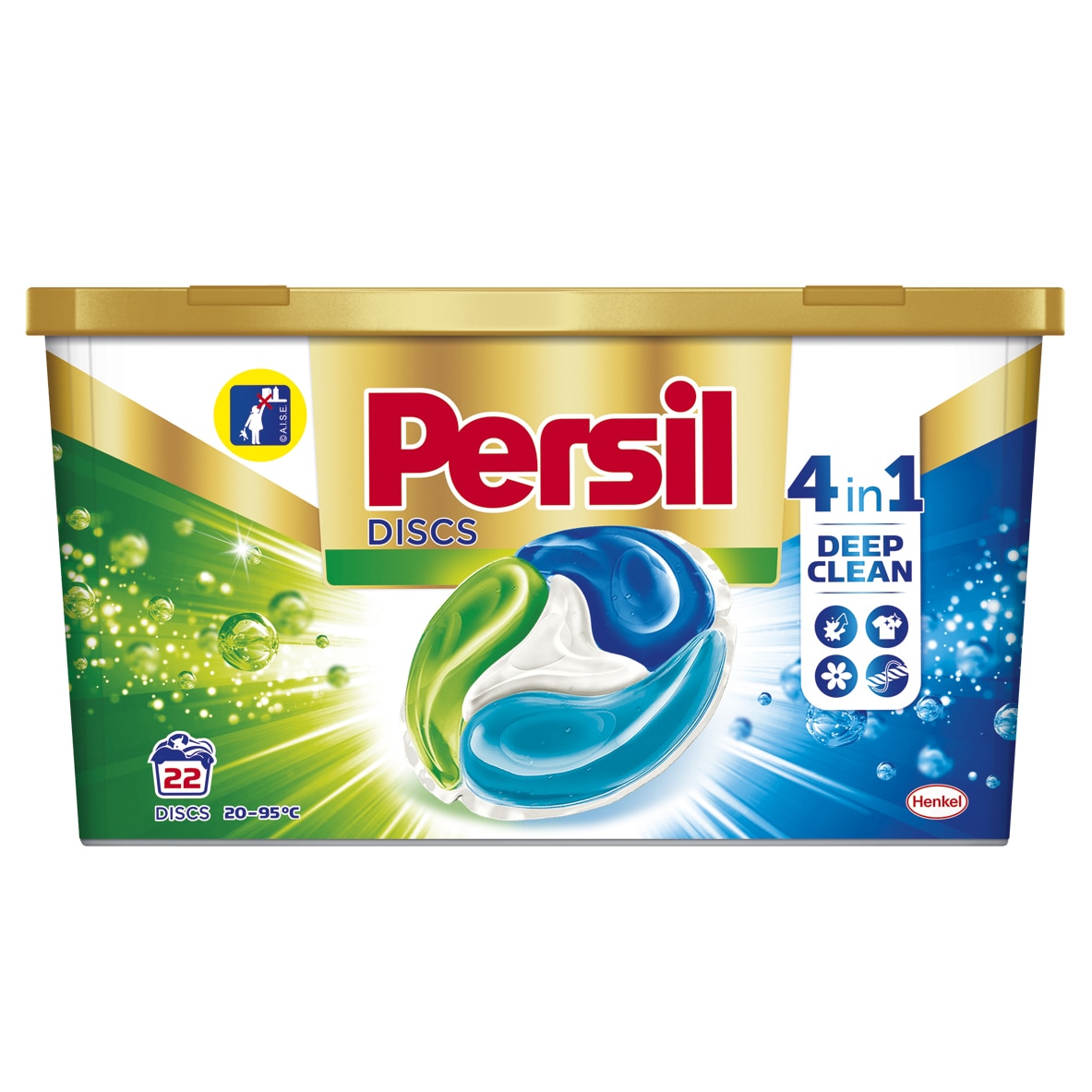 Detergent capsule Persil Discs Universal, 22 spalari