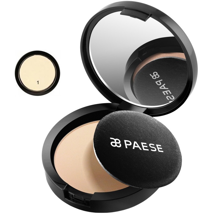 Mattító púder argánnal Paese no. 01,8 g