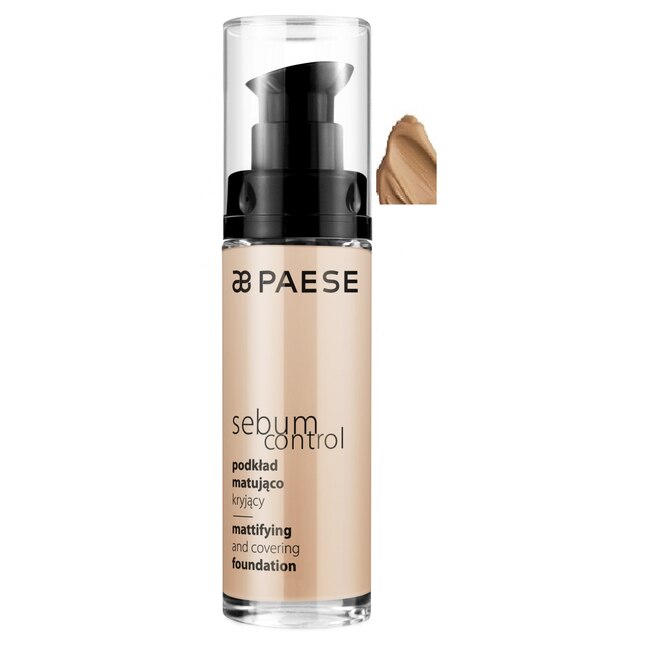 Fond de ten Paese Sebum Control 403 Golden Beige, 30 ml