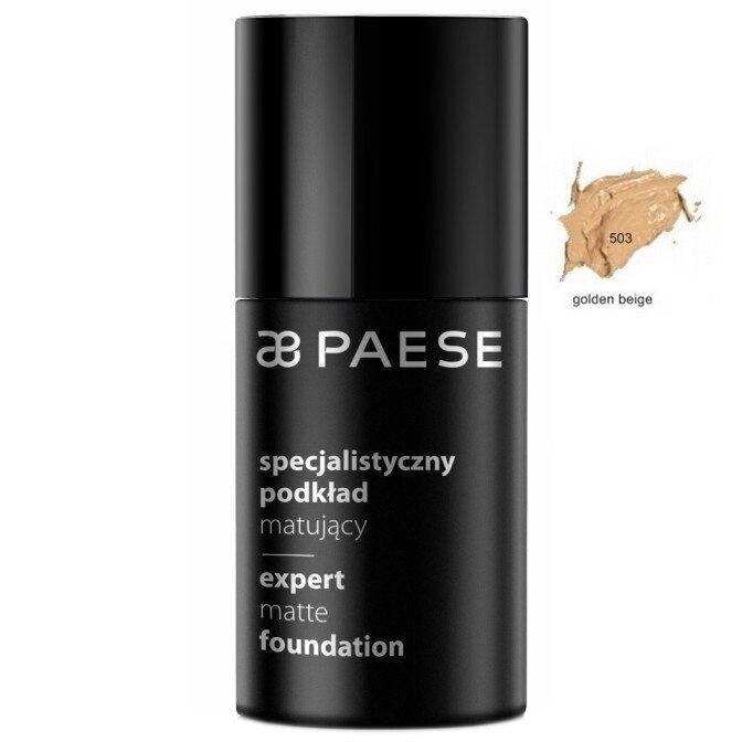 Fond de ten Paese Expert Matte 503 Golden Beige, 30 ml