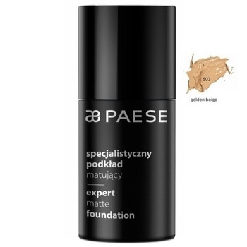 Fond de ten Paese Expert Matte 503 Golden Beige, 30 ml Fond de ten Paese Expert Matte 503 Golden Beige, 30 ml