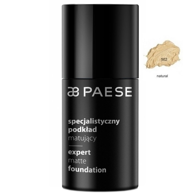 Fond de ten Paese Expert Matte 502 Natural, 30 ml