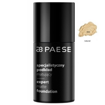 Fond de ten Paese Expert Matte 502 Natural, 30 ml Fond de ten Paese Expert Matte 502 Natural, 30 ml