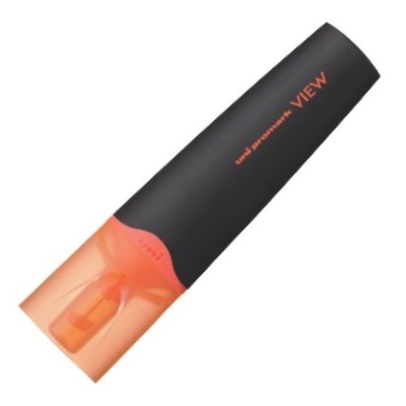 Textmarker Uni-ball Promark View USP-200 orange fluorescent
