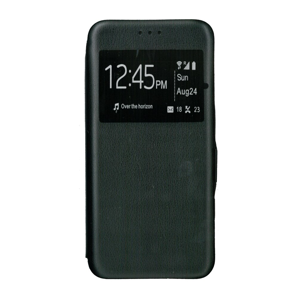 Husa de protectie tip carte, 360 Window, EuroCELL , pentru Oppo A72, negru