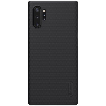 Husa protectie spate din plastic texturat negru, pentru Samsung Galaxy Note 10 Plus- Nillkin Frosted Shield Husa protectie spate din plastic texturat negru, pentru Samsung Galaxy Note 10 Plus- Nillkin Frosted Shield