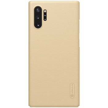 Husa protectie spate din plastic texturat auriu, pentru Samsung Galaxy Note 10 Plus- Nillkin Frosted Shield Husa protectie spate din plastic texturat auriu, pentru Samsung Galaxy Note 10 Plus- Nillkin Frosted Shield