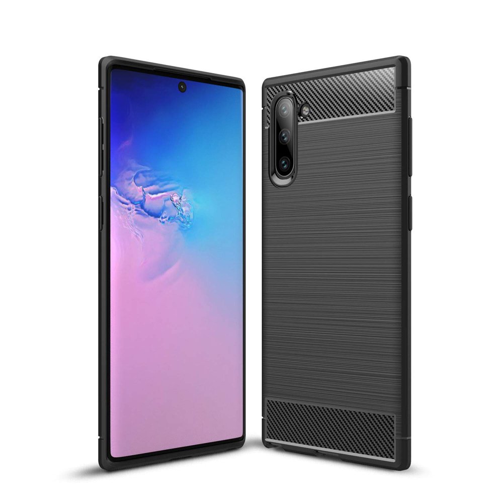 Husa Samsung Galaxy Note 10 TPU Carbon Black