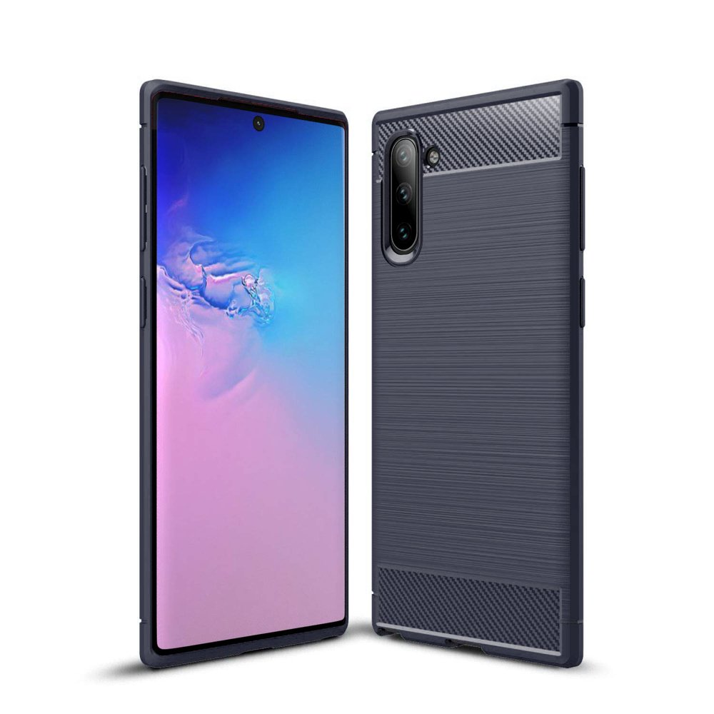 Husa Samsung Galaxy Note 10 TPU Carbon Navy