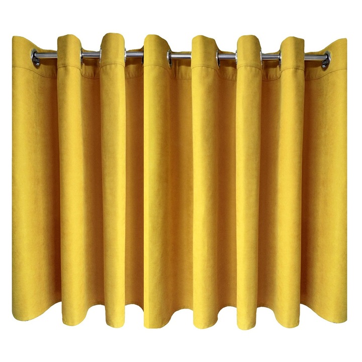 Draperie - Kadife V16 - L 150 cm x H 185 cm - cu inele capse inox