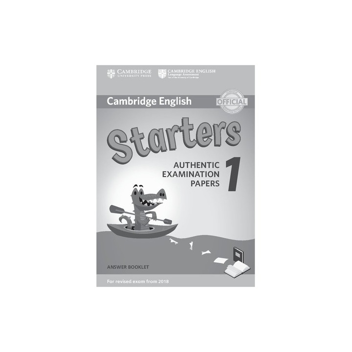 Cambridge English Starters 1 for Revised Exam from 2018 Answer Booklet, J. M. Newsome