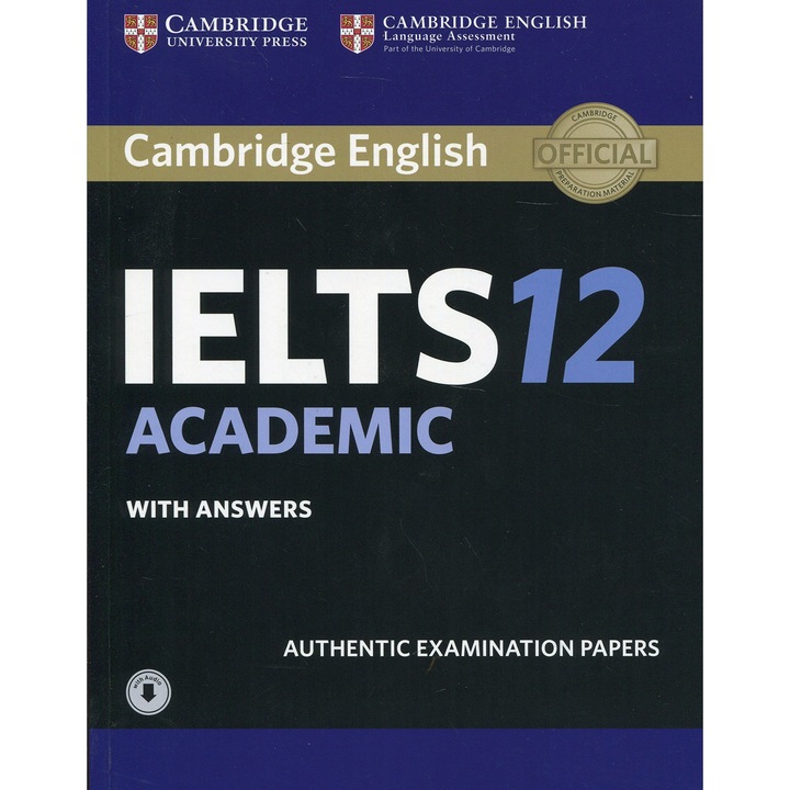 Cambridge IELTS 12 Academic Student's Book with Answers with Audio, Jonathan Birkin