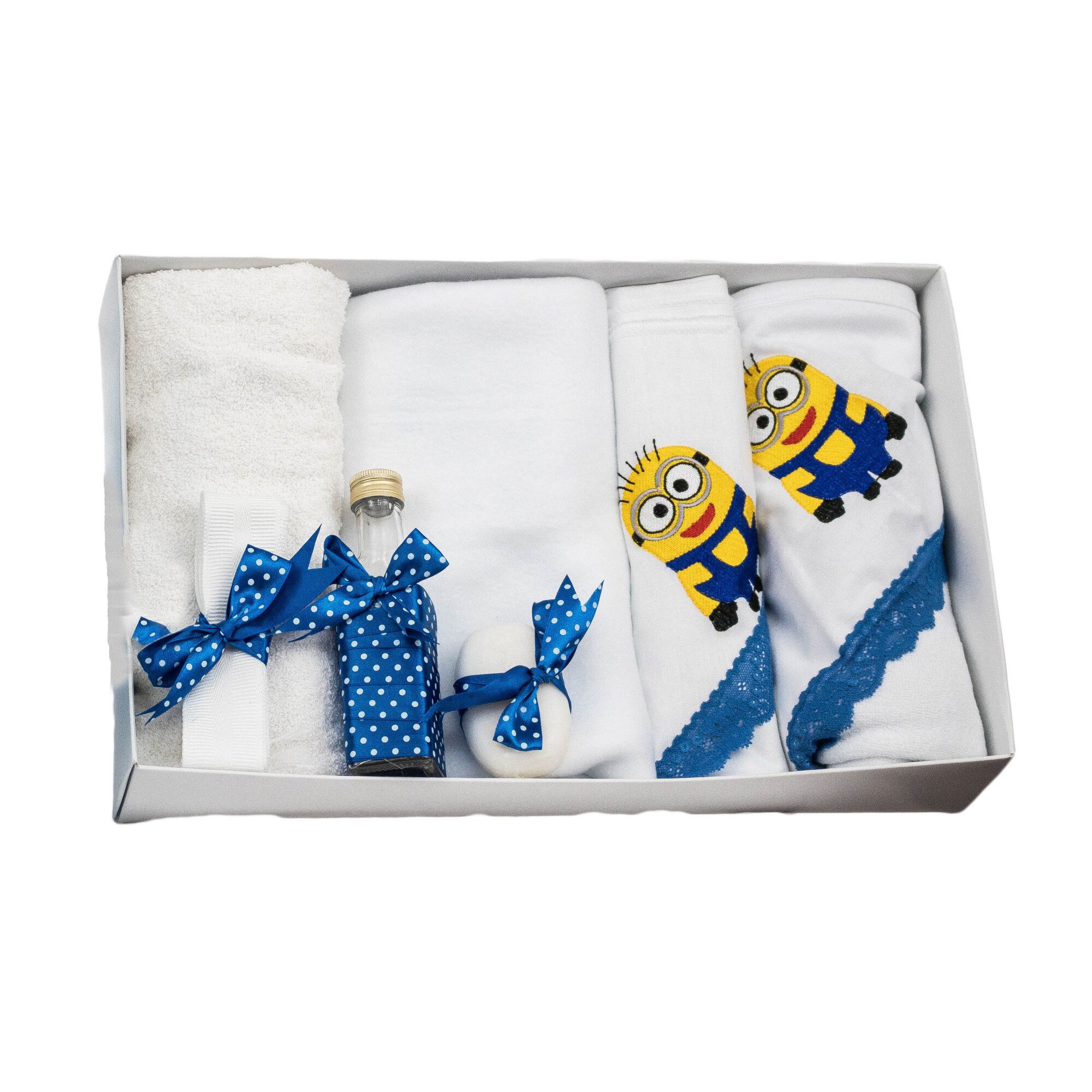 Trusou botez, brodat Minioni