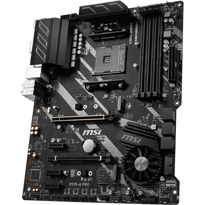 Placa de baza MSI X570-A PRO, socket AM4