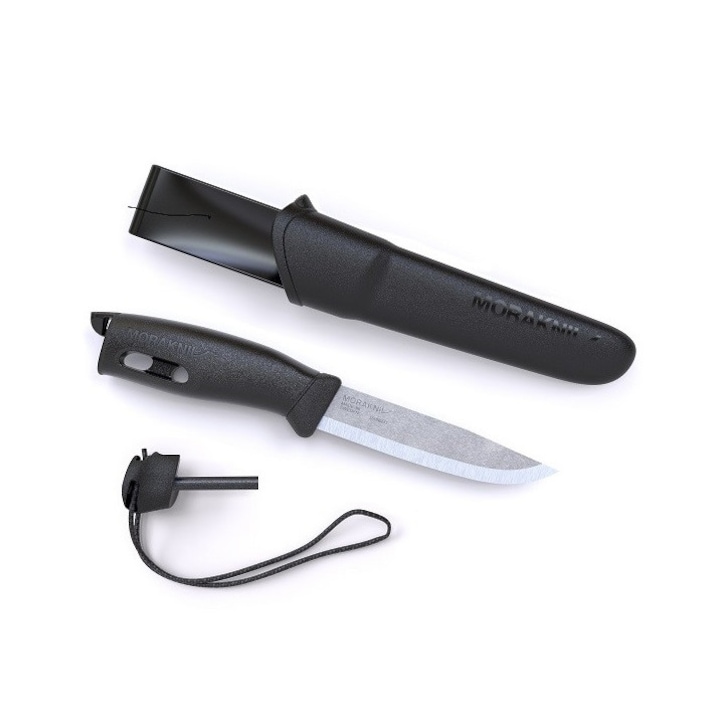 Нож Mora Companion Spark черен с аннар, DIY/Хоби/къмпинг