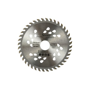 Disc circular pentru lemn 125x22x40T, Geko G78005 Disc circular pentru lemn 125x22x40T, Geko G78005
