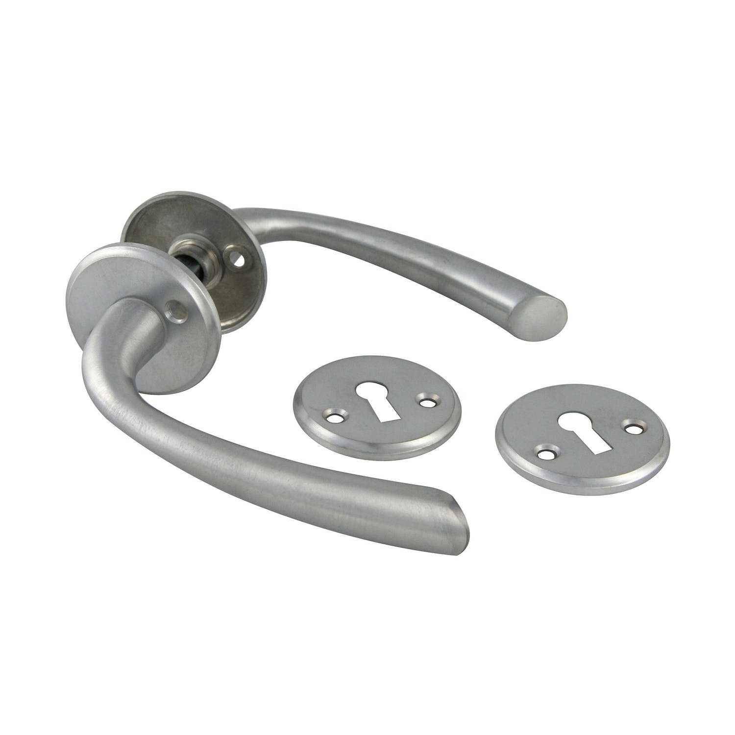 Maner usa, interior, 92425, argintiu