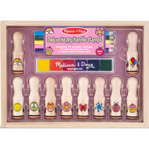 Set Melissa & Doug Stampile Happy Handle Deluxe