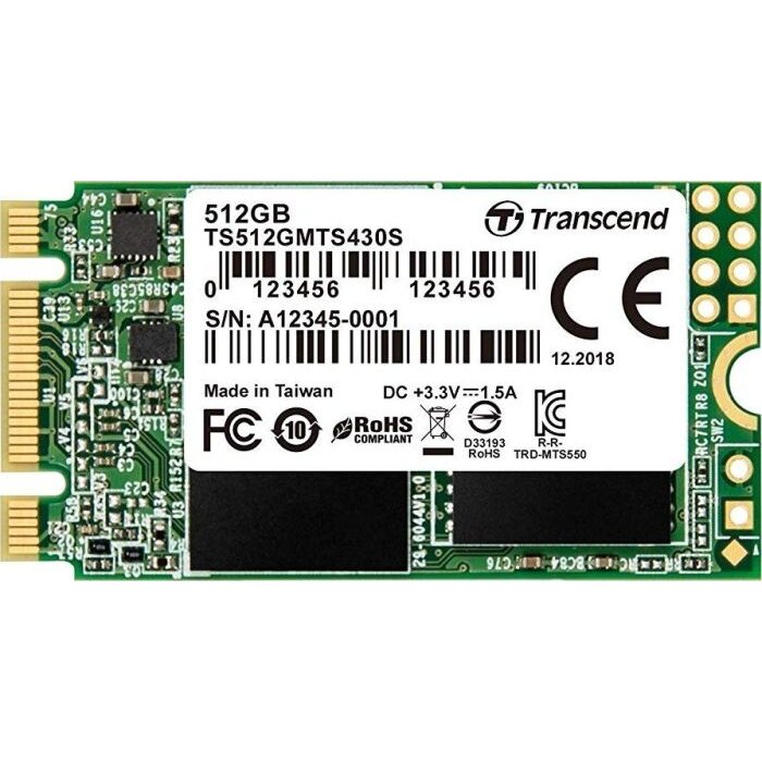 SSD Transcend 430S 512GB, SATA3, M.2 - eMAG.ro