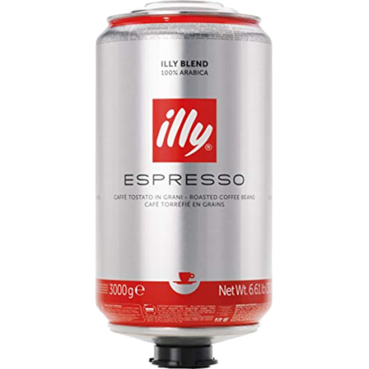Cafea boabe Illy Espresso, 3 kg – Dedicat exclusiv rasnitelor profesionale de cafea!