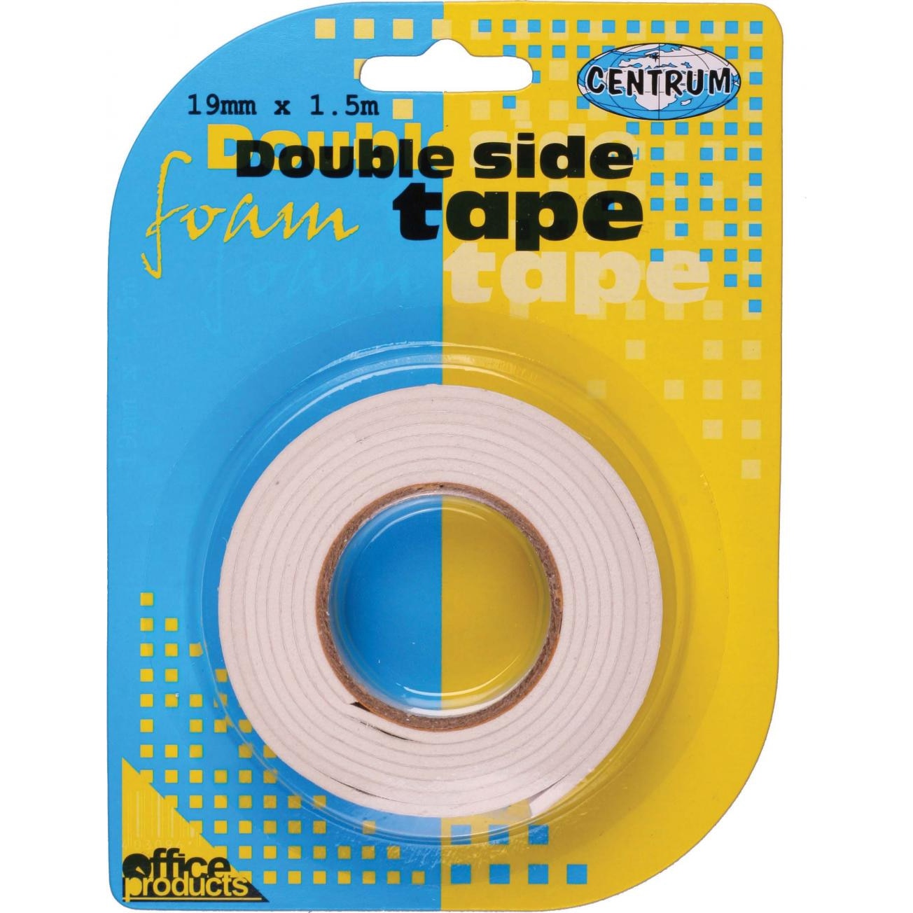 Banda dublu adeziva Centrum, 19x1.5 mm