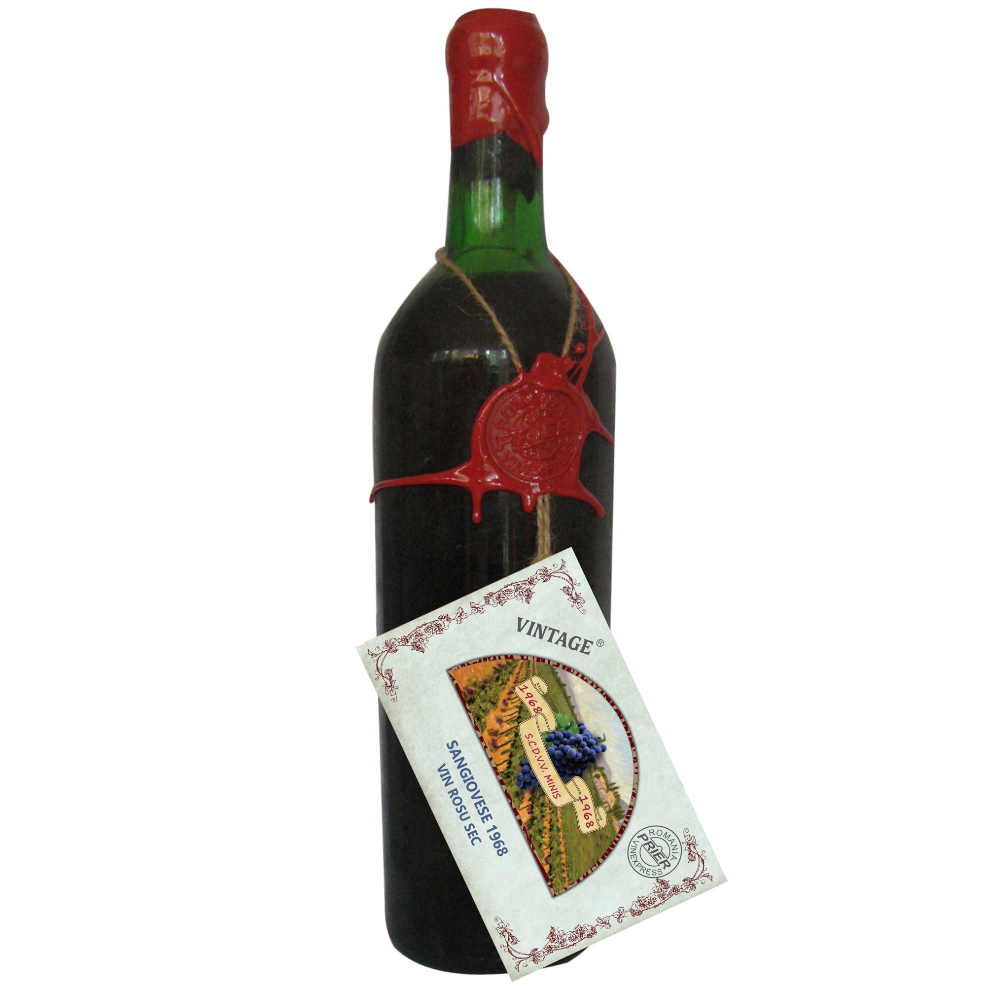Vin de vinoteca PRIER - Sangiovesse 1968 - Minis, 0.75L