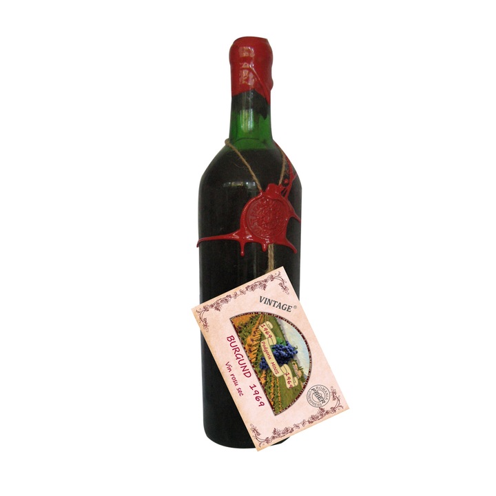 Bor a PRIER borospincéből - Burgundi 1969 - Minis, 0,75L