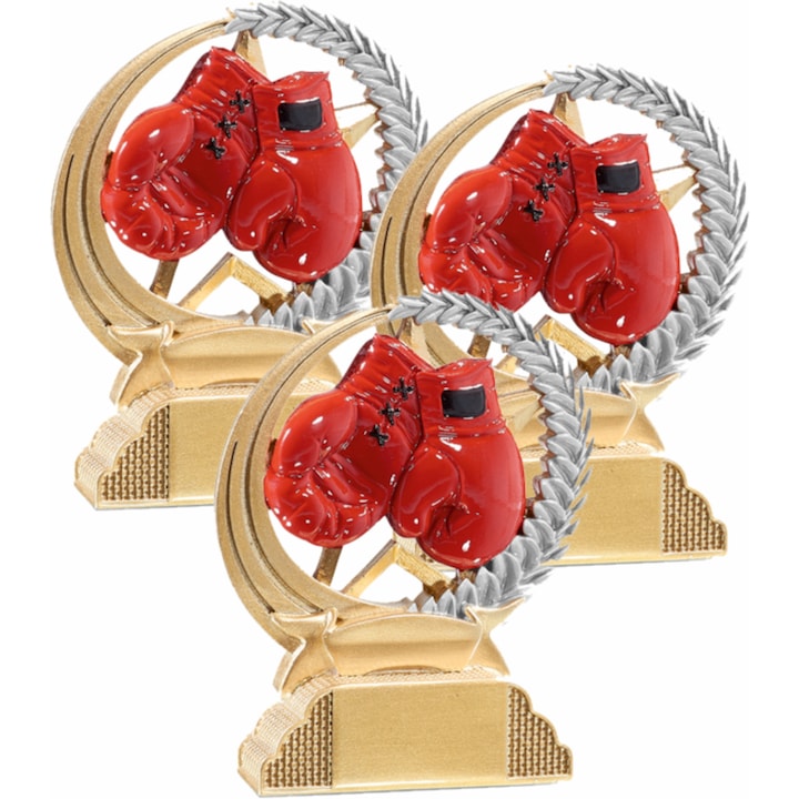 Set 3 Trofee Box, 13 cm