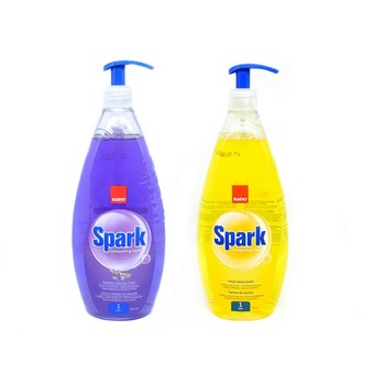 Pachet promo Detergent vase Sano Spark lavanda 1L+ Sano Spark Lamaie 1 L, 2x1L Pachet promo Detergent vase Sano Spark lavanda 1L+ Sano Spark Lamaie 1 L, 2x1L