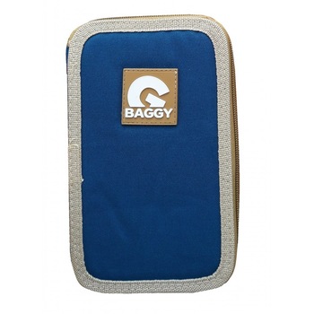Penar Baggy, 1 compartiment echipat, cu 16 piese, albastru Penar Baggy, 1 compartiment echipat, cu 16 piese, albastru