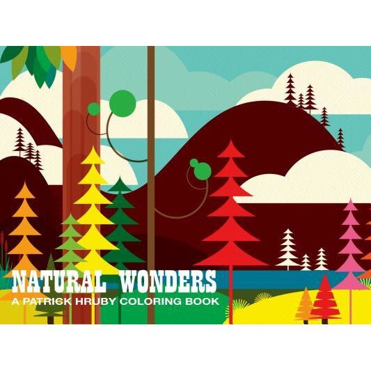 Natural Wonders: A Patrick Hruby Coloring Book, Patrick Hruby (Author)