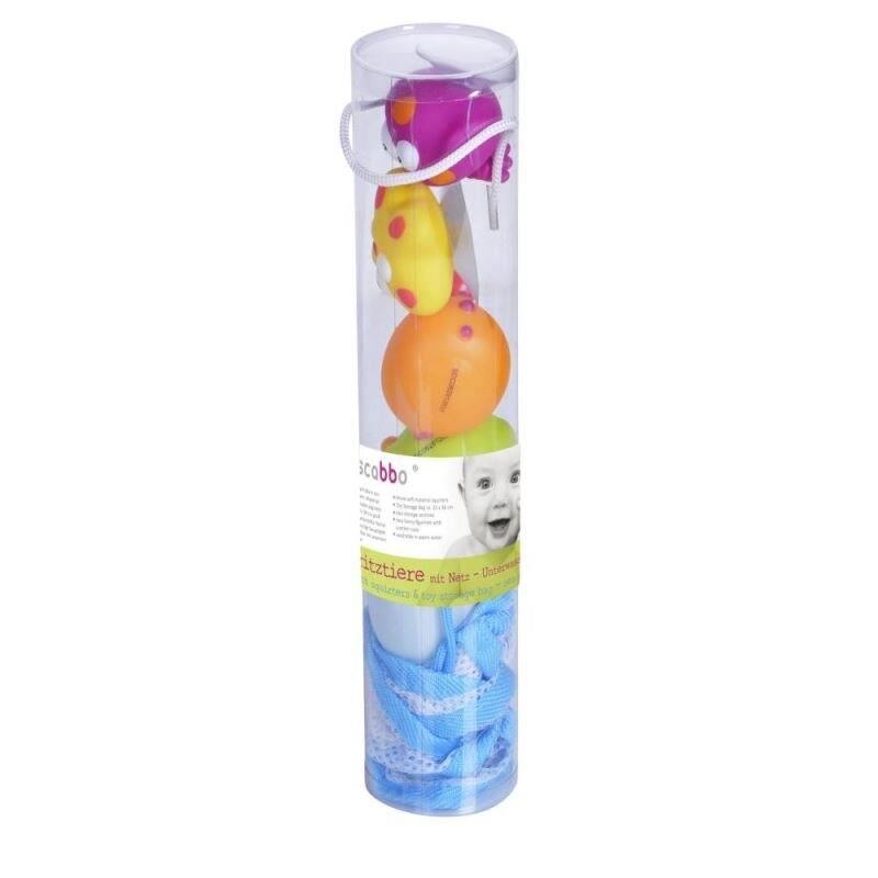 Set saculet si 4 jucarii tasnitoare Lumea Subacvatica Escabb