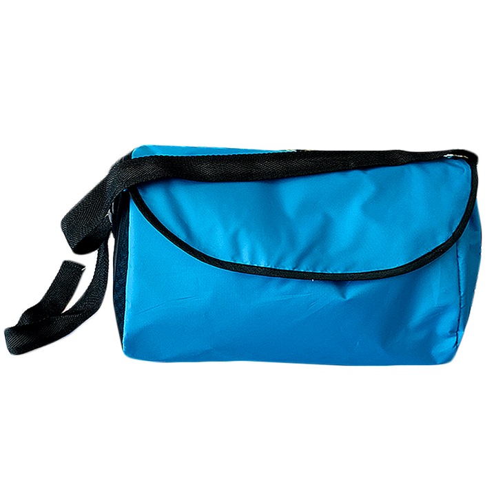 Чанта Капинката за бебешка количка , промазка , светло син