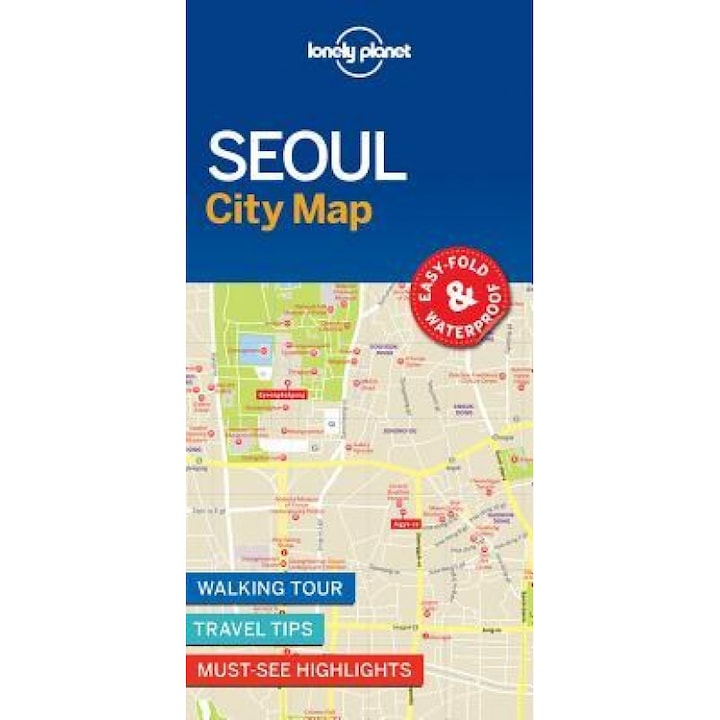 Lonely Planet Seoul City Map, Lonely Planet (Author)