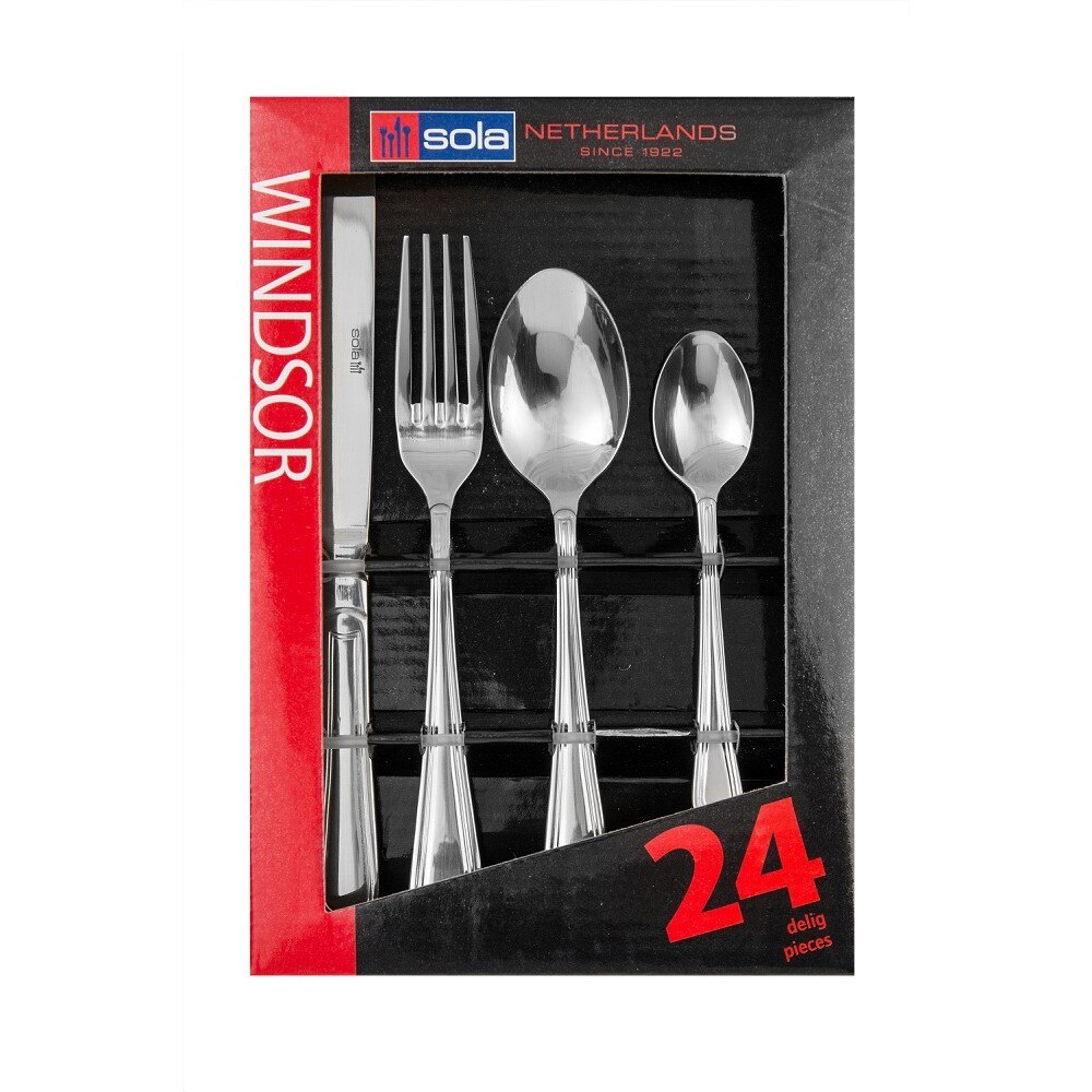 Set tacamuri Windsor 24 piese, SOLA