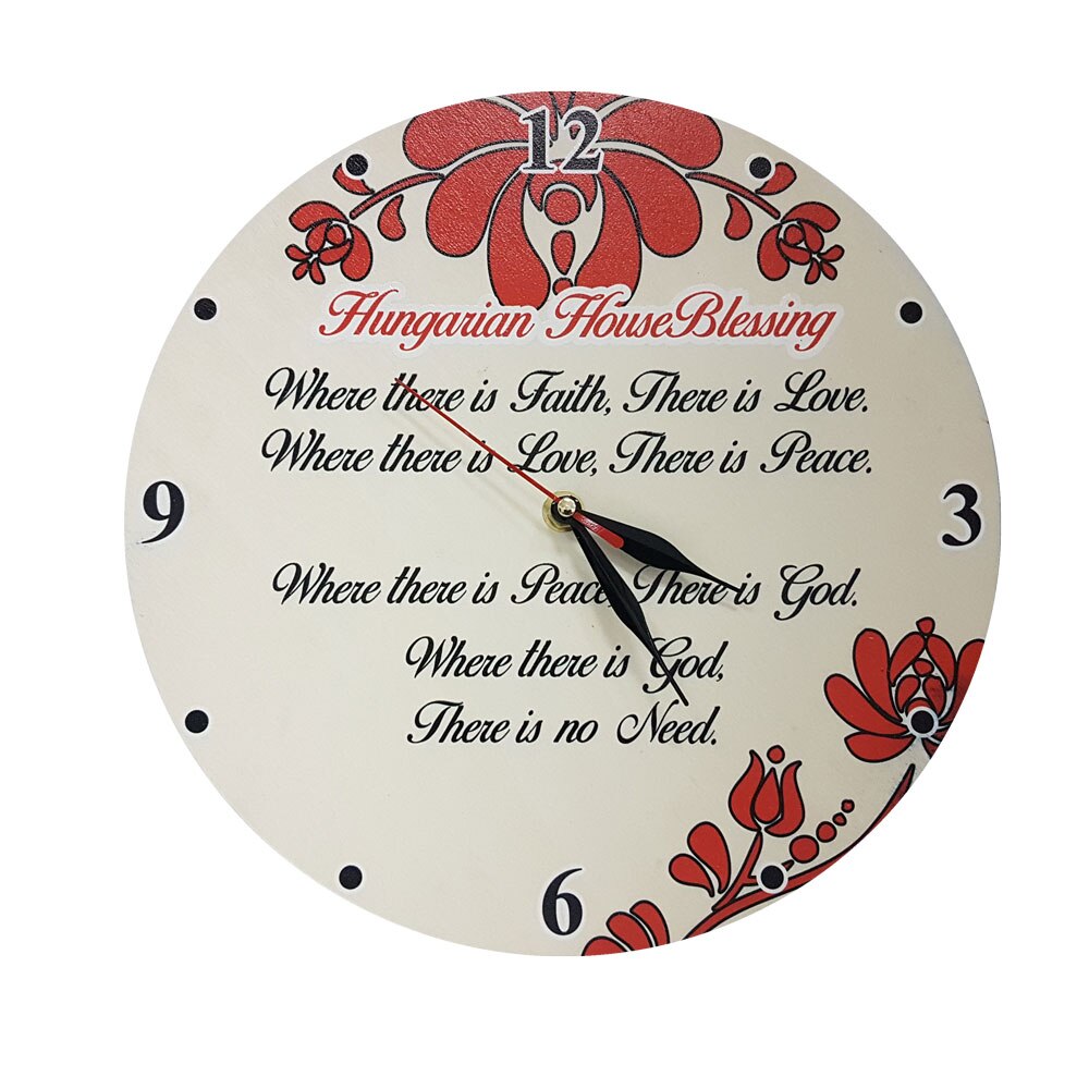 Ceas de Perete din Lemn 