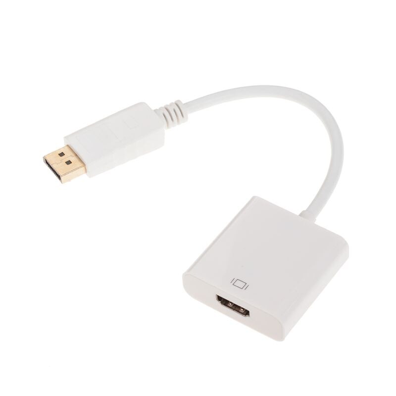 Cablu adaptor Display Port - HDMI Out, Alb