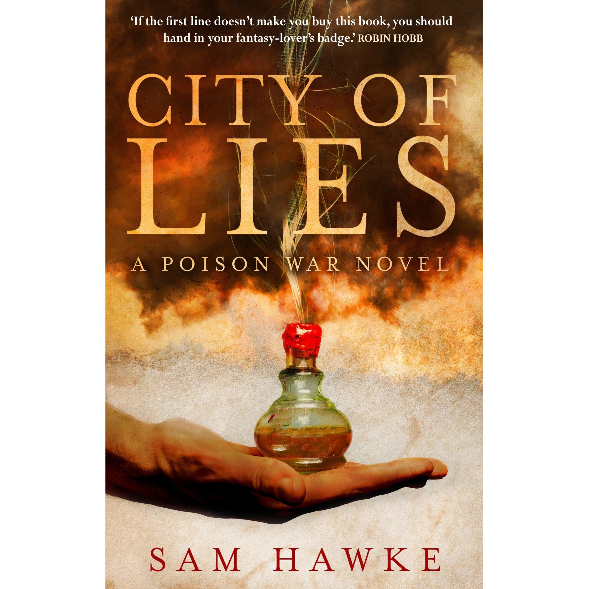 City of Lies - Sam Hawke, ed 2019