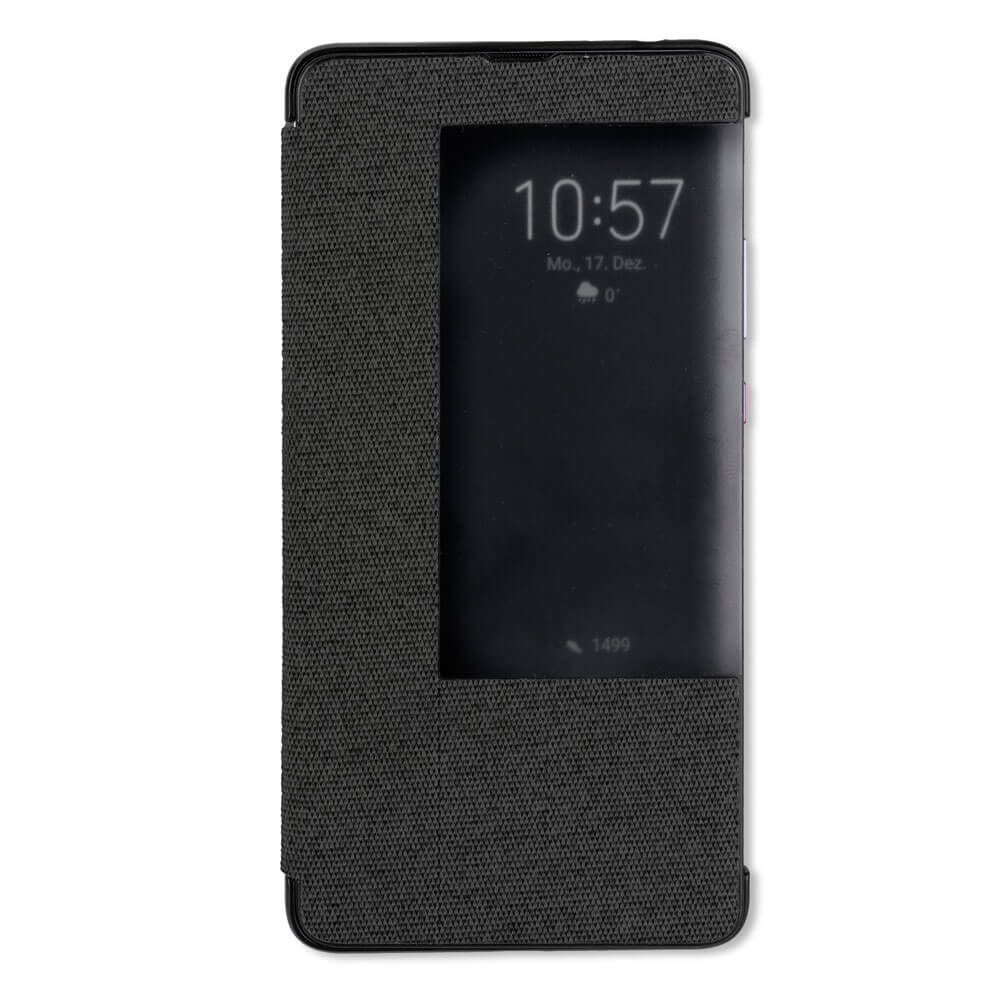 Husa textila 4smarts Smart Cover, pentru Huawei Mate 20 X, gri inchis