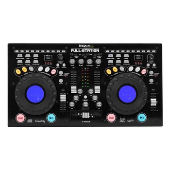Consola DJ profesionala Ibiza cu CD/USB/SD, player Dual Consola DJ profesionala Ibiza cu CD/USB/SD, player Dual
