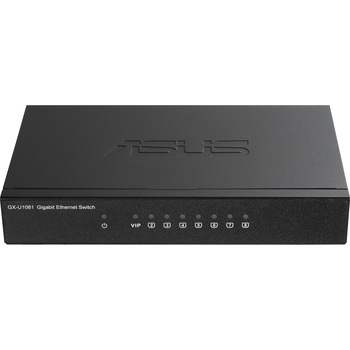 Asus GX-U1081 Gigabit Switch, 8 ports Asus GX-U1081 Gigabit Switch, 8 ports