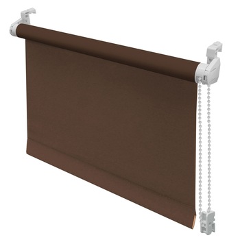 Jaluzea ART Mini 57 x 150 cm culoare maro,montajul prin clipsare si lipire Jaluzea ART Mini 57 x 150 cm culoare maro,montajul prin clipsare si lipire