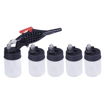 Aerograf duza 0.5mm 5 x rezervoare 22 cmc ADLER AD-7745 MA0250.1 Aerograf duza 0.5mm 5 x rezervoare 22 cmc ADLER AD-7745 MA0250.1