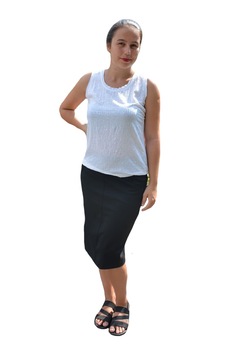 Bluza de vara tip maieu, Alina cu insertii cu paiete ,D&J Exclussive, Alb Bluza de vara tip maieu, Alina cu insertii cu paiete ,D&J Exclussive, Alb