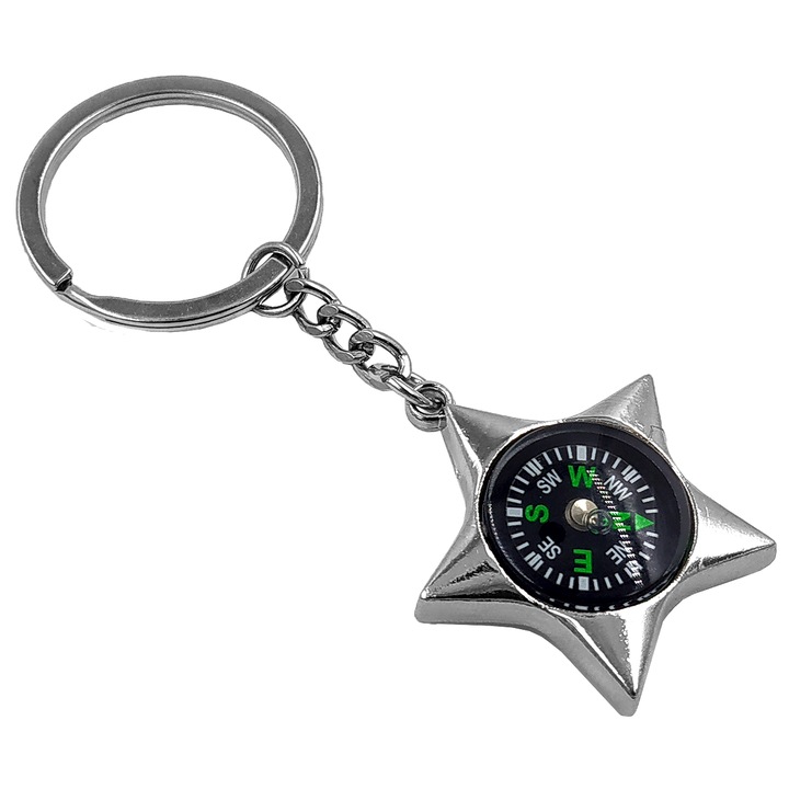 Íránytű kulcstartó